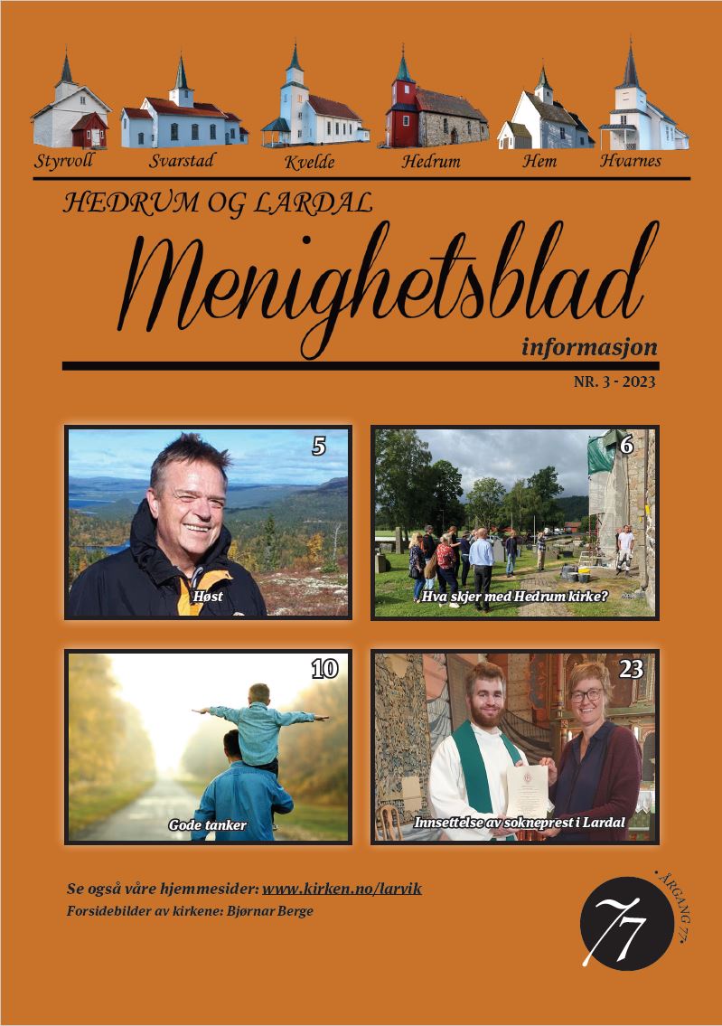 Menighetsblad - Larvik Kirkelige Fellesråd